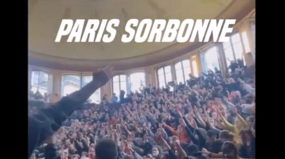 Mobilisation étudiante contre Macron et Le Pen