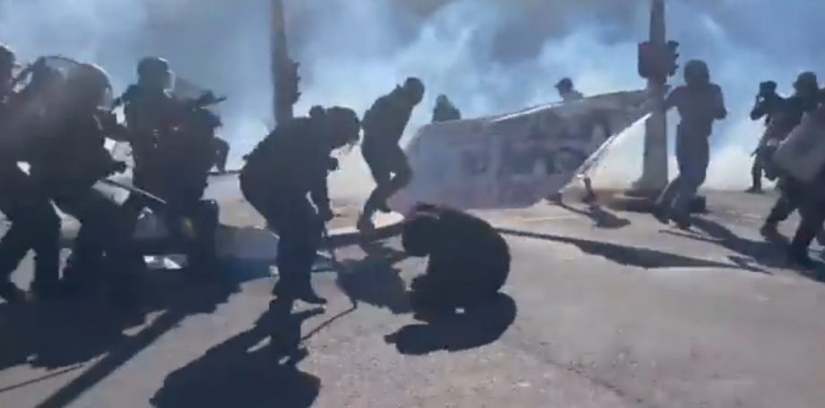 Paris : déchaînement policier fasciste