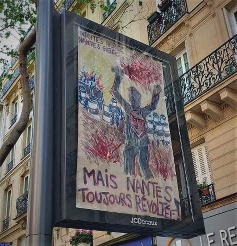 «Nantes nassée, Nantes gazée mais Nantes toujours révoltée»