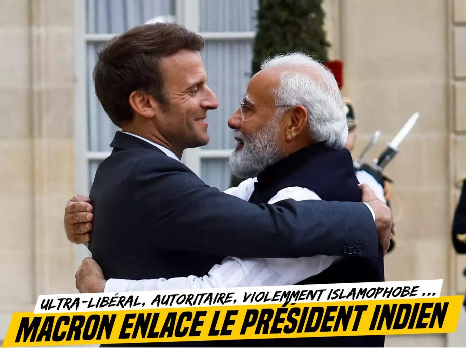 À peine réélu, Macron enlace le président d’extrême-droite indien