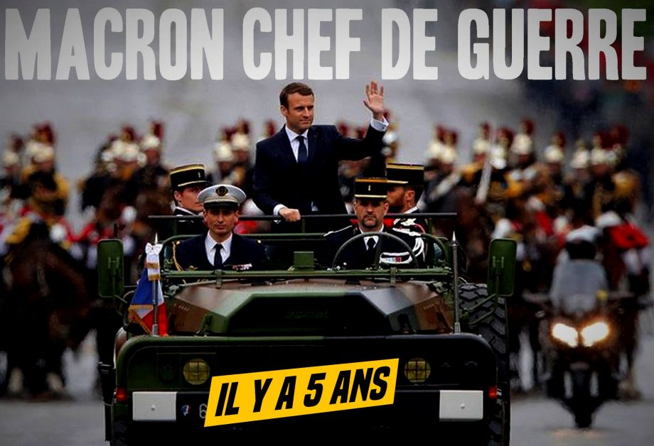 Macron chef de guerre