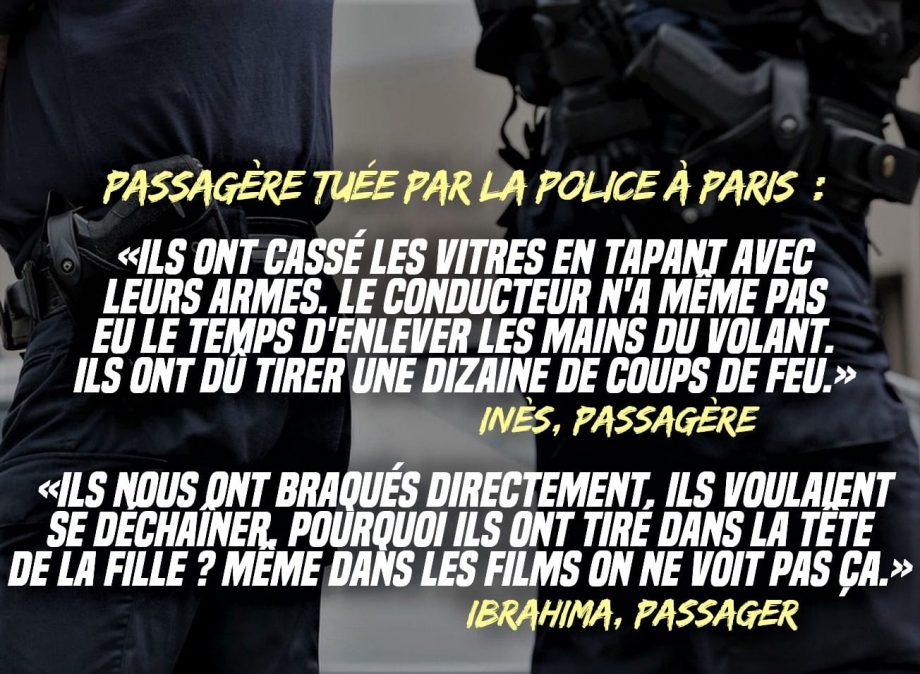 Crime policier à Paris : des passagers de la voiture criblée de balles témoignent