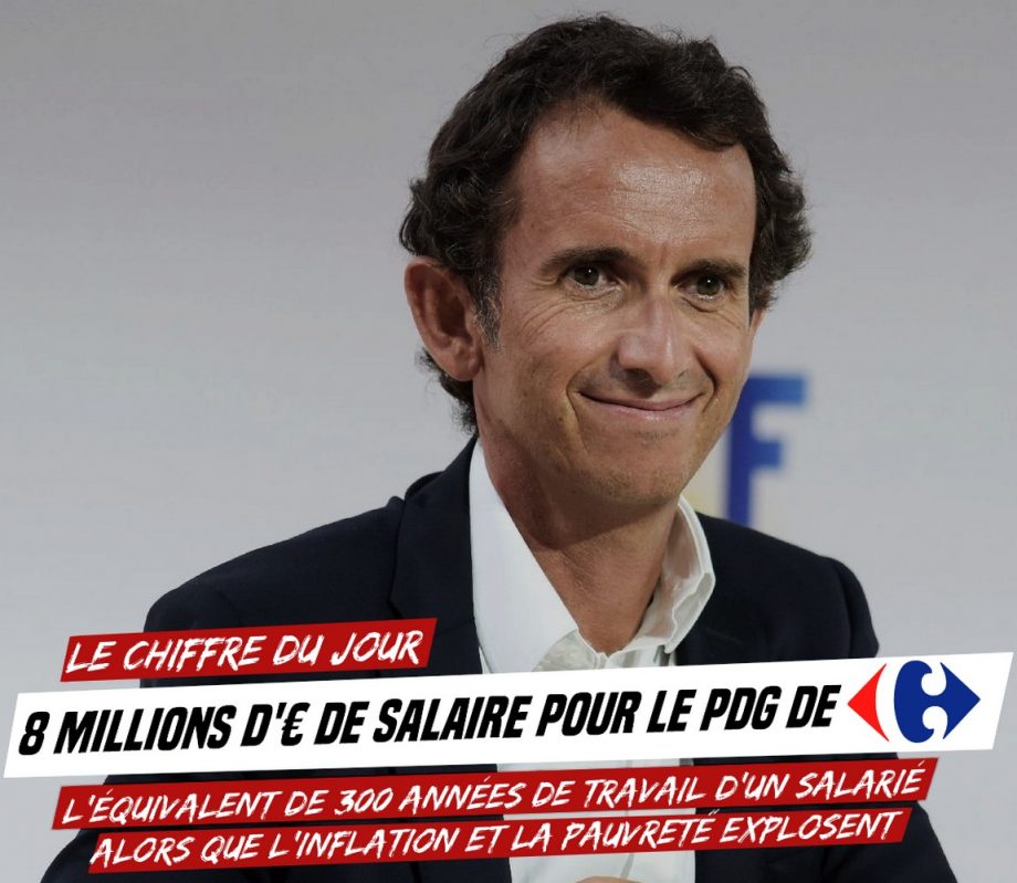 Le chiffre du jour : 8 millions d’euros de salaire pour le PDG de Carrefour