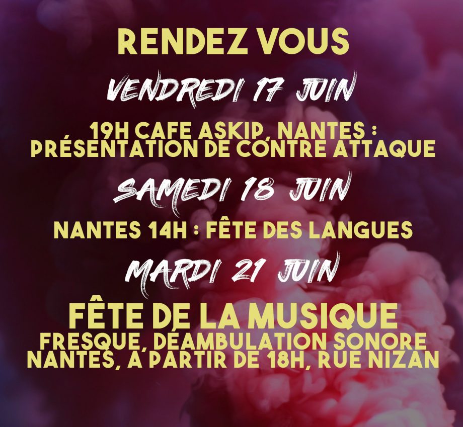 Rendez-vous à Nantes et environs