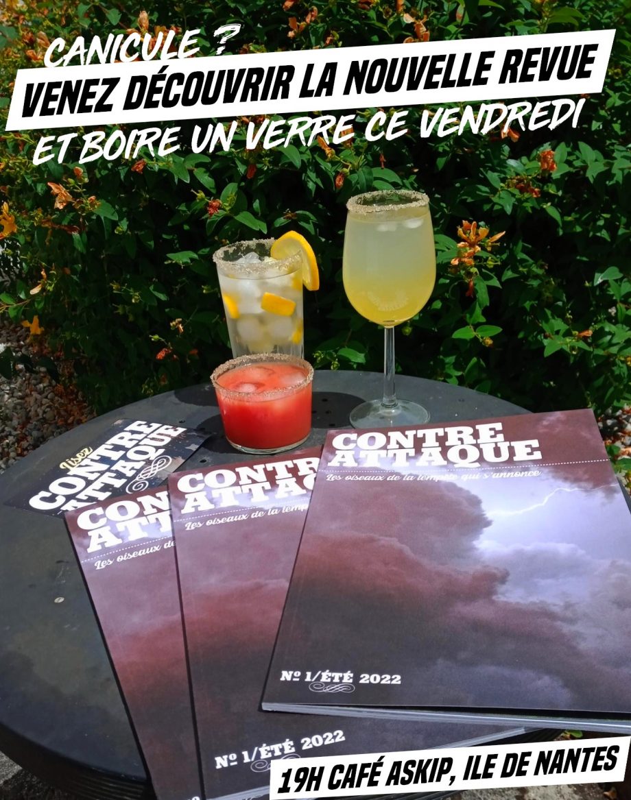 Ce vendredi à Nantes : boire un verre et découvrir la nouvelle revue