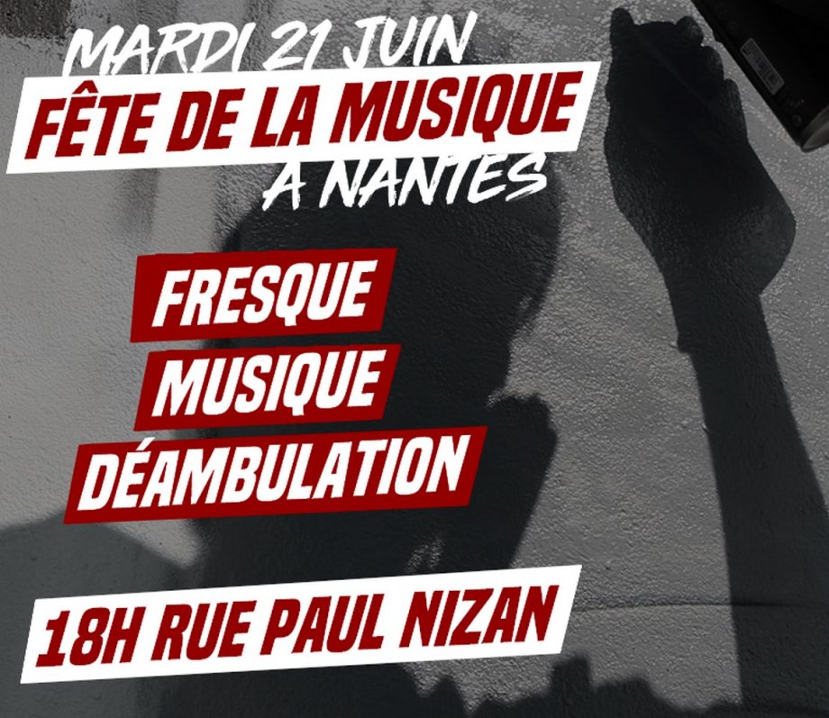 Nantes, 21 juin, Fête de la musique