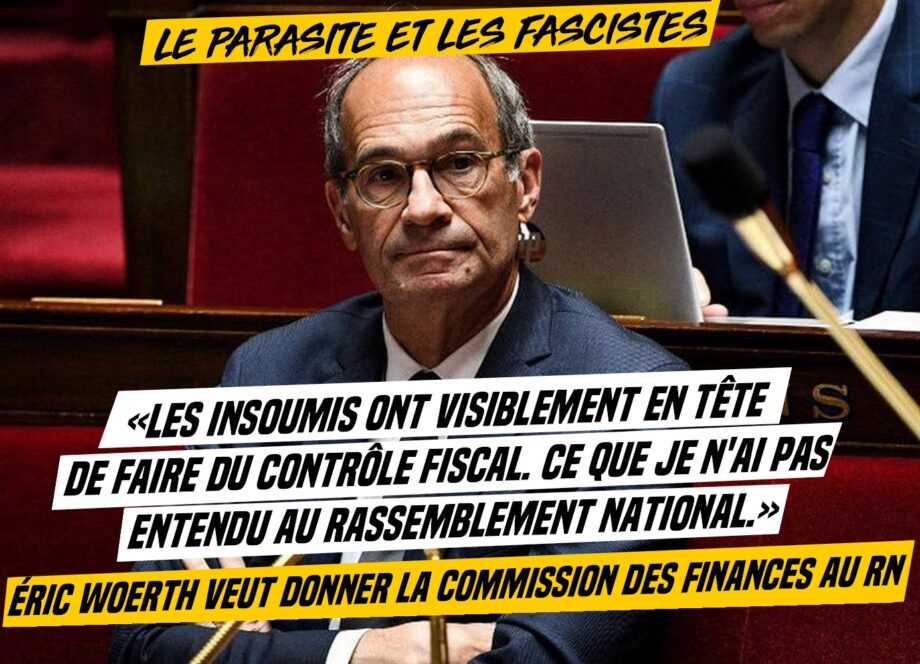 Le macroniste Woerth veut donner la commission des finances à l’extrême droite
