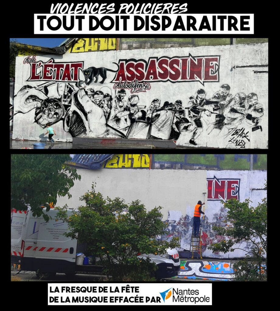 Violences policières : tout doit disparaître