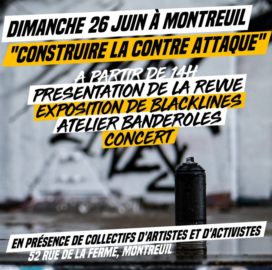 Montreuil : journée de rencontres « Construire la Contre Attaque »