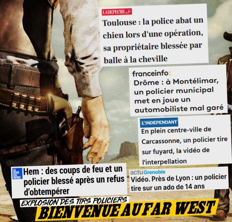 Tirs policiers en série : bienvenue au Far West