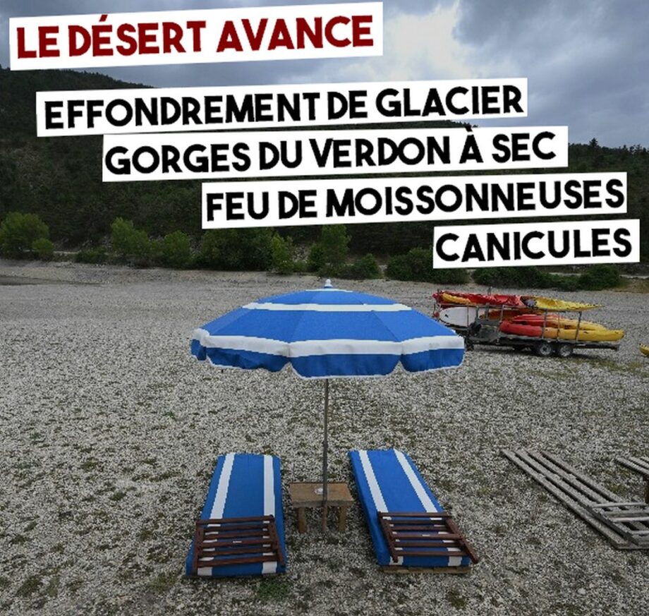 Climat : le désert avance