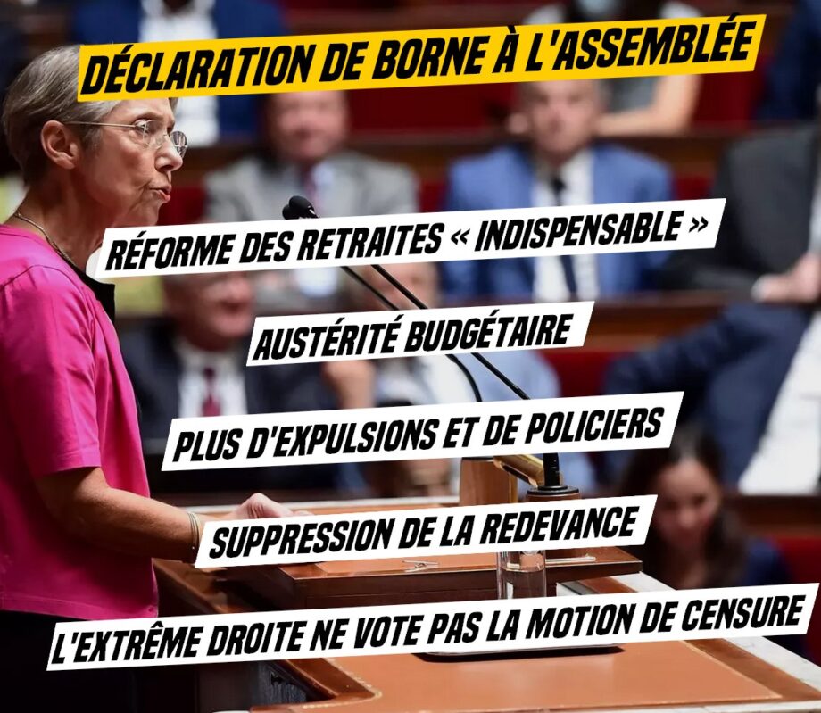 Discours de politique générale à l’Assemblée : vide, austérité, répression