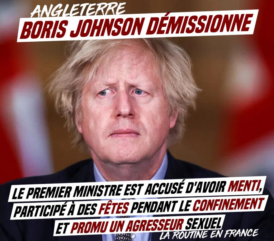 Savez-vous pourquoi le gouvernement anglais tombe ?