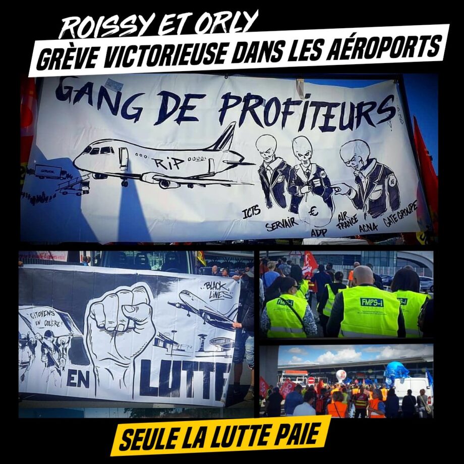 La lutte paie : les travailleurs des aéroports de Paris obtiennent une augmentation générale