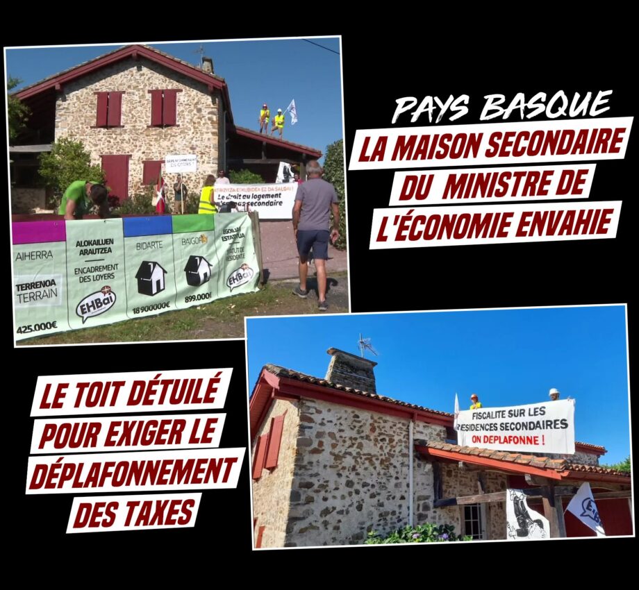 Bonne idée : occuper la résidence secondaire d’un ministre