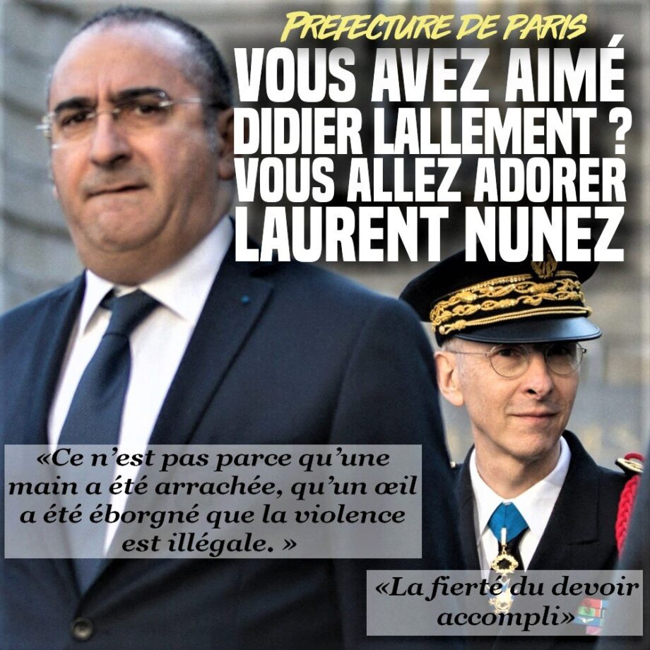 Préfecture de Paris : Laurent Nuñez remplace Didier Lallement