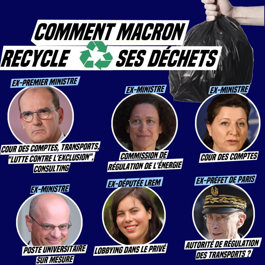 Comment Macron recycle ses déchets ?