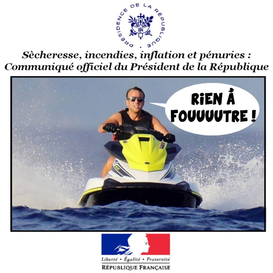 Communiqué officiel de l’Élysée
