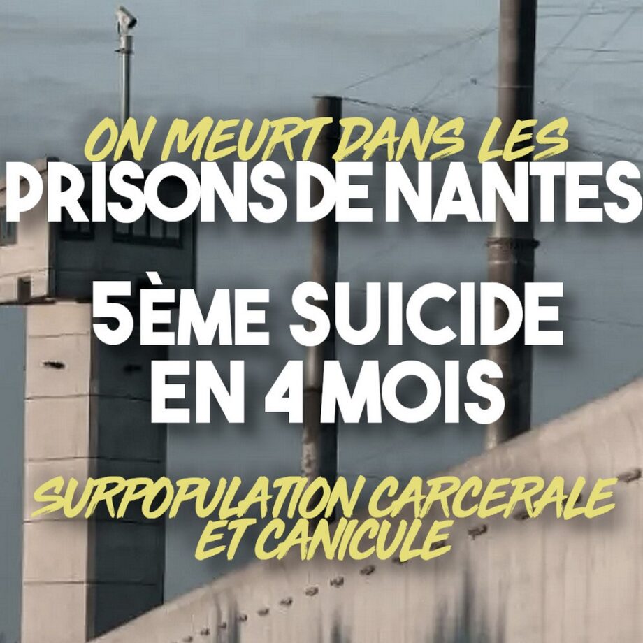 La mort dans les prisons de Nantes