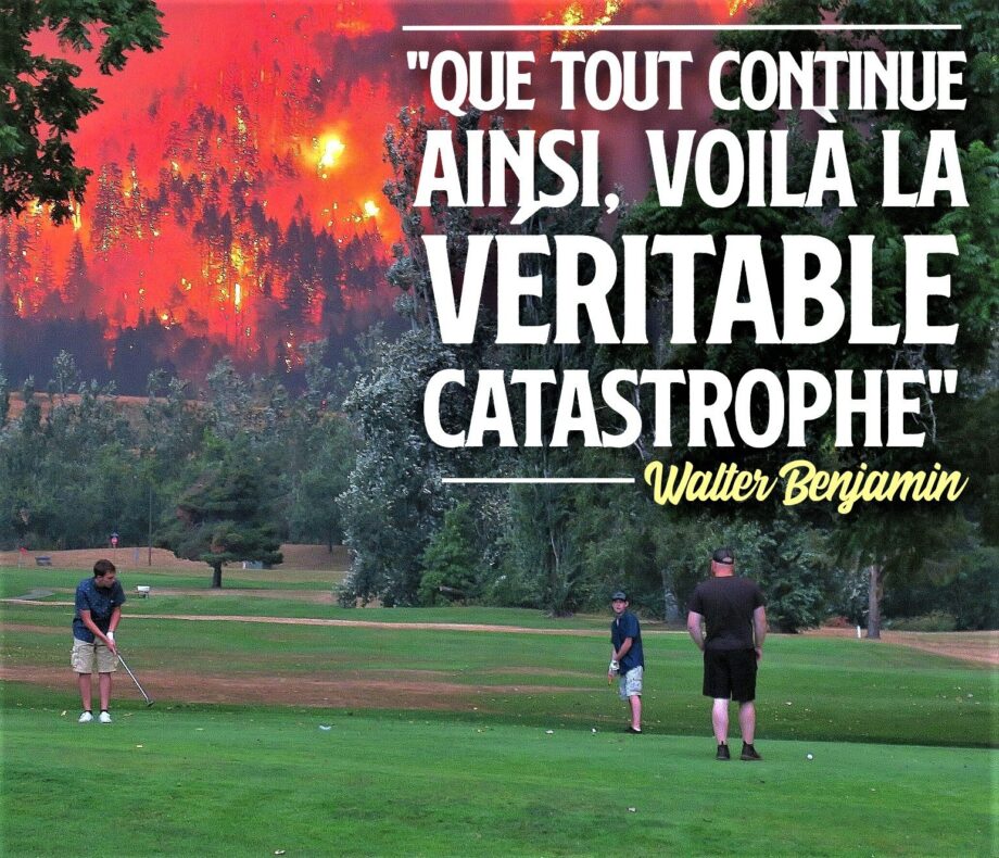 La catastrophe de Walter Benjamin
