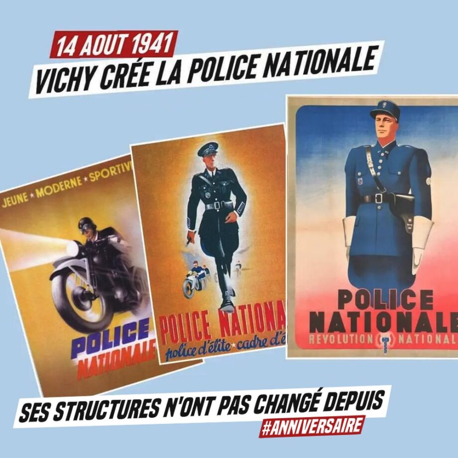Il y a 81 ans : la naissance de la Police Nationale