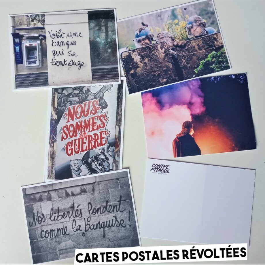 Cartes postales révoltées