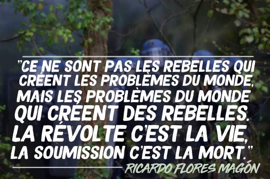 La révolte c’est la vie