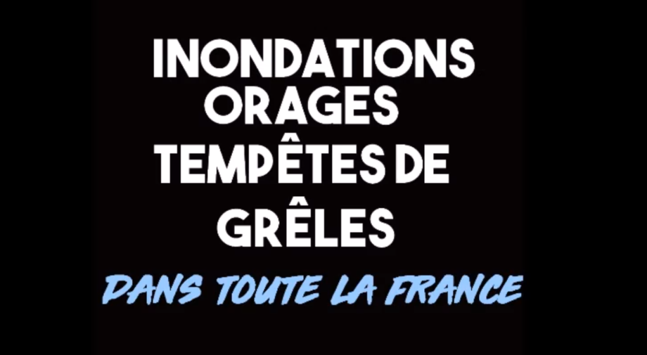 Après la canicule vient la tempête : nombreuses inondations en France