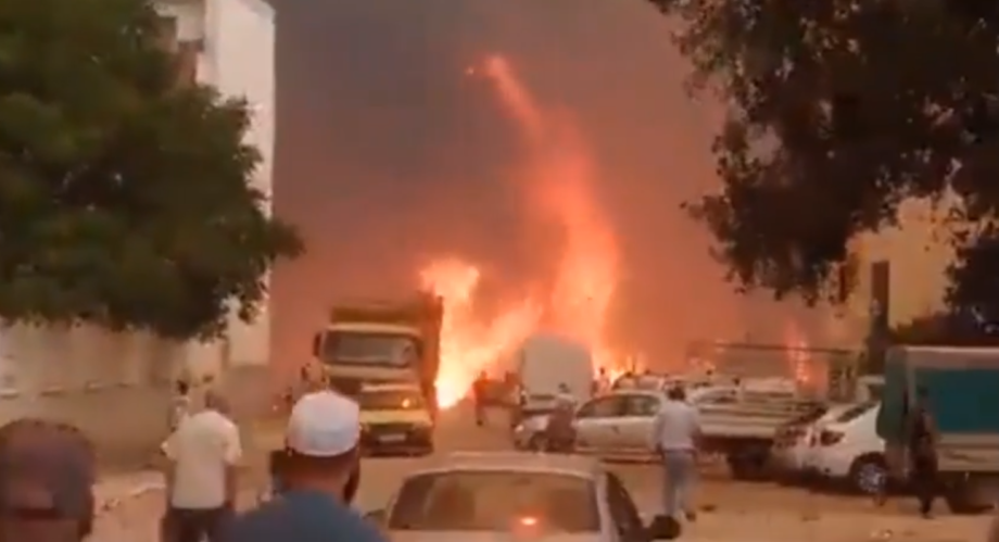 Au même moment : dramatique tempête en Corse et incendie meurtrier en Algérie