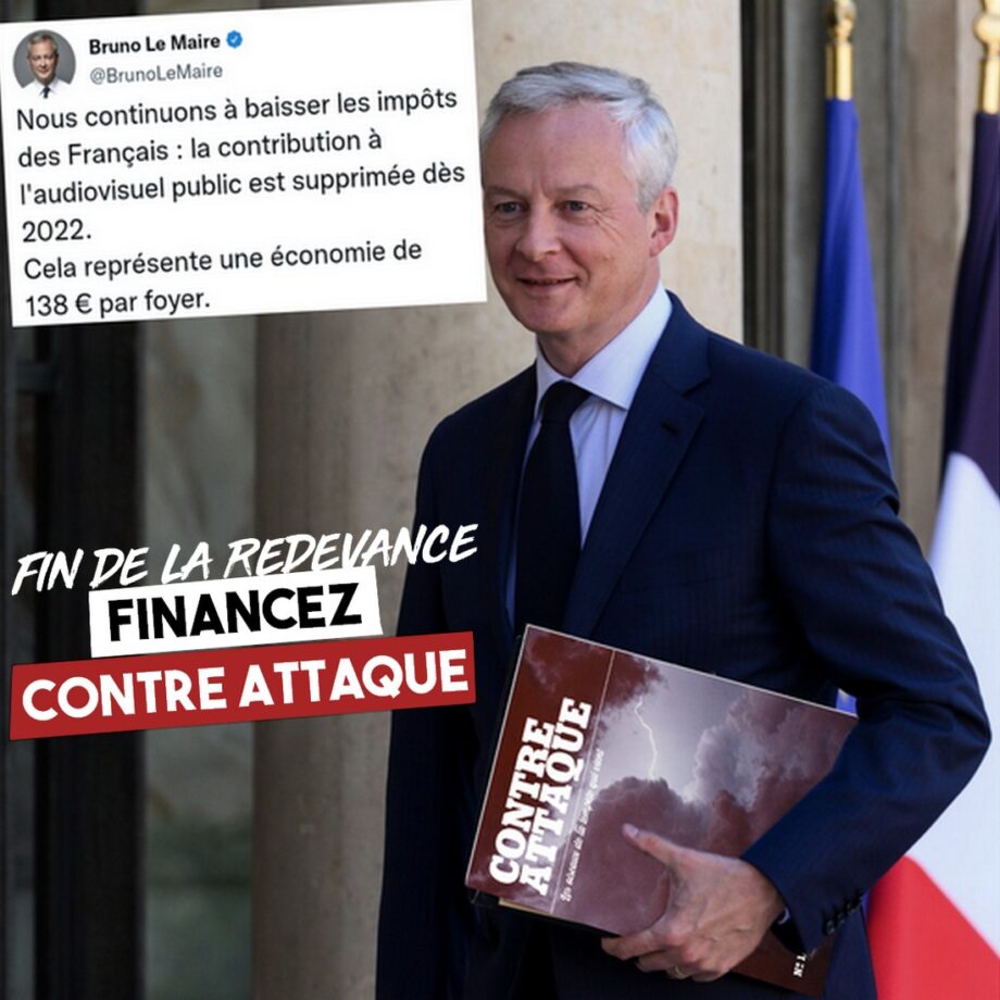 Fin de la redevance : financez Contre Attaque