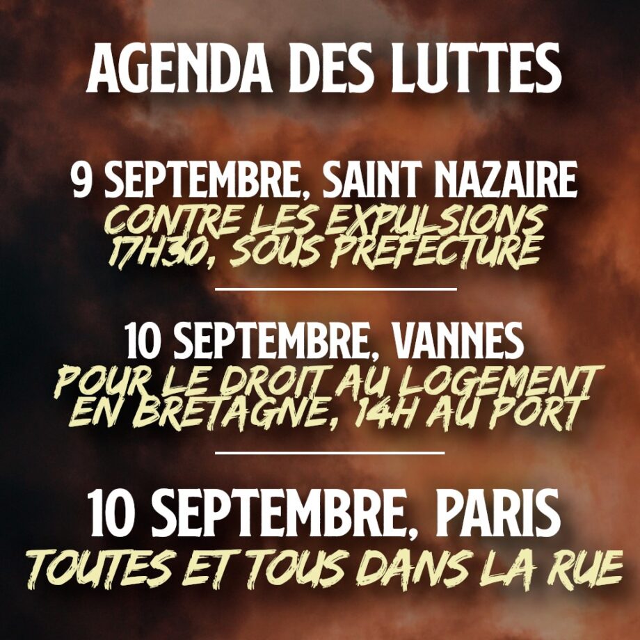 Agenda des luttes