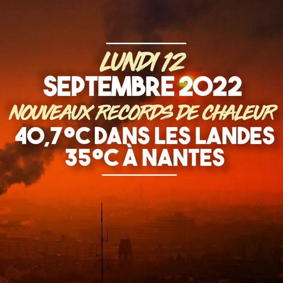 Nouveaux records de chaleur