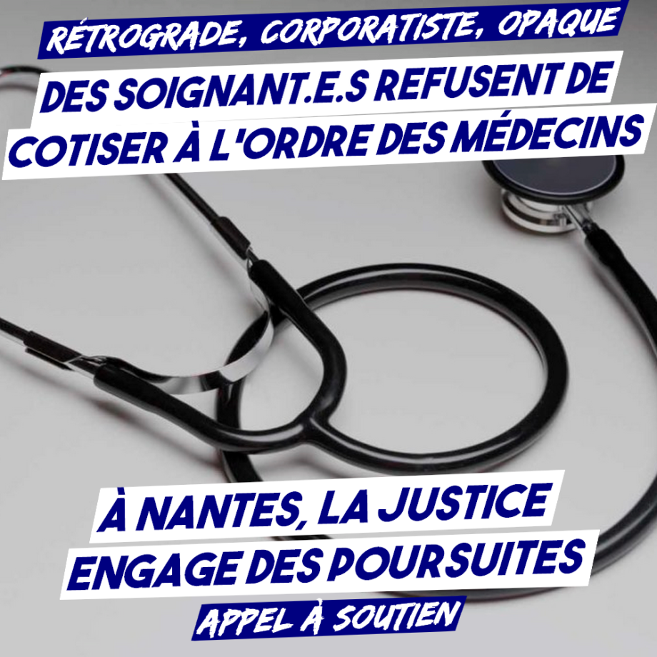 Rétrograde, corporatiste, opaque : des soignant-es refusent de cotiser à l’Ordre des médecins