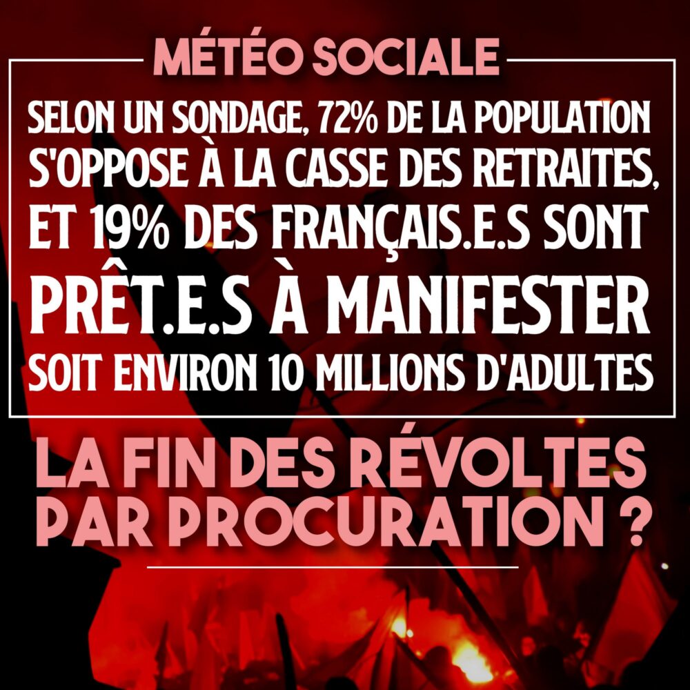 La fin des révoltes par procuration ?