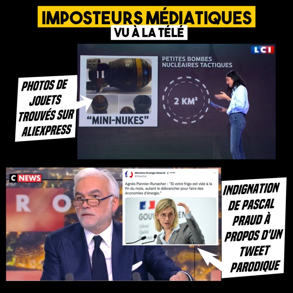 Médias des milliardaires : imposture vue à la télé