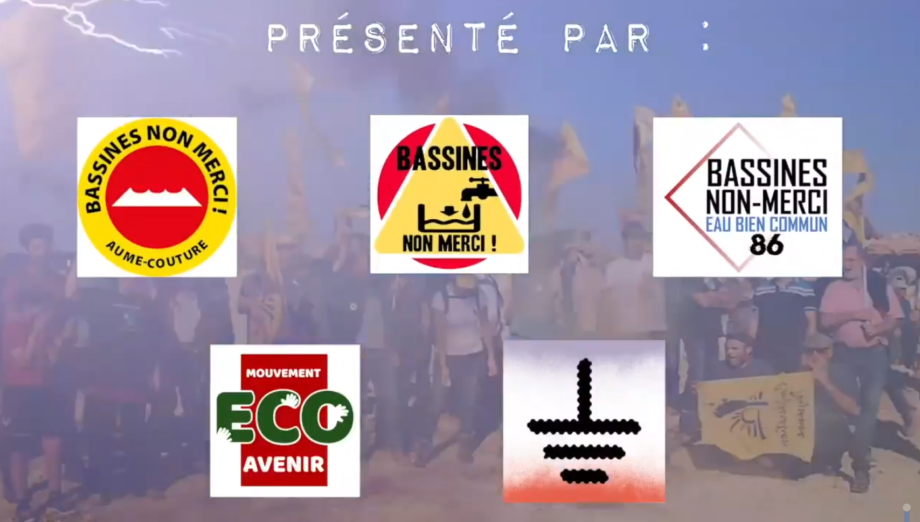 Météo bassines : contre l’accaparement de l’eau