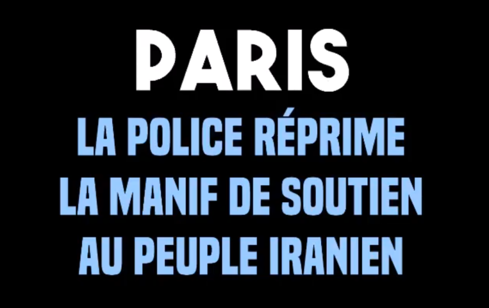 Champions du monde : la police française gaze la manifestation pour l’Iran