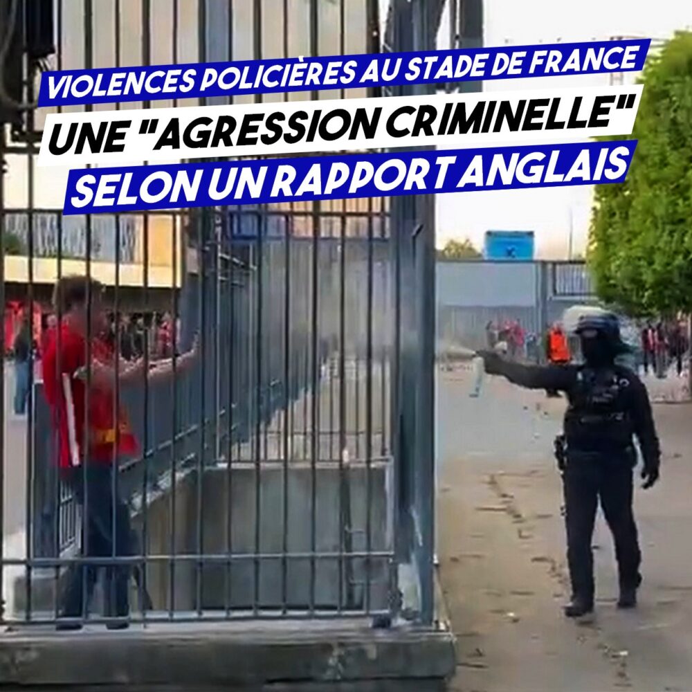 Répression de supporters anglais : un rapport parle d’une «agression criminelle»