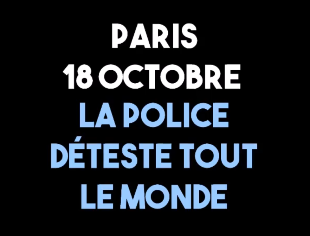 La police déteste tout le monde