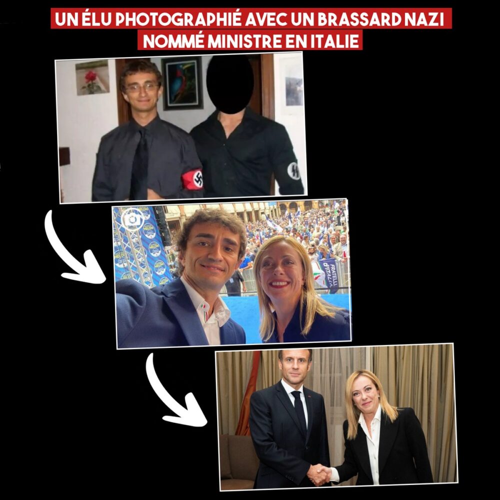 Photographié avec un brassard nazi, un député devient ministre en Italie