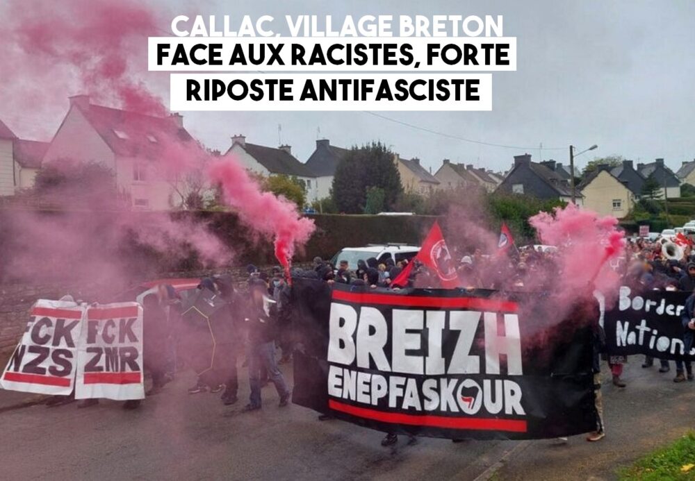 Callac : offensive raciste, forte réponse antifasciste