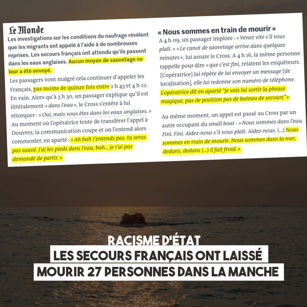 Comment les secours français ont délibérément laissé mourir 27 réfugiés en mer