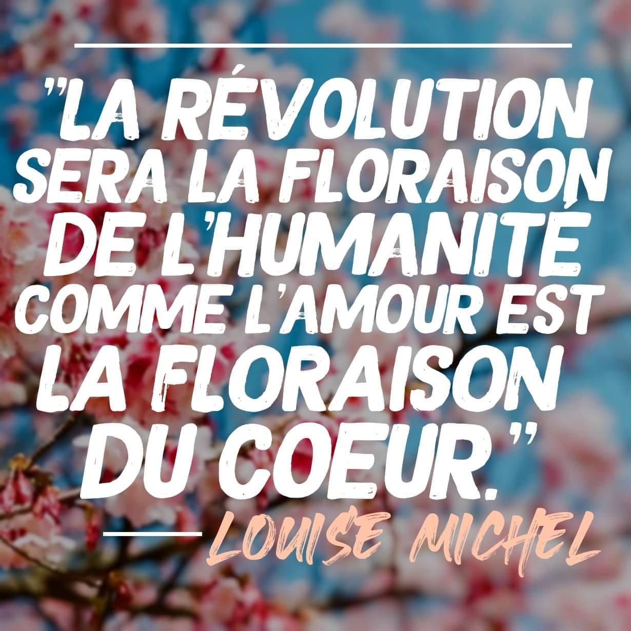 Louise Michel Citation Sur La Revolution Contre Attaque