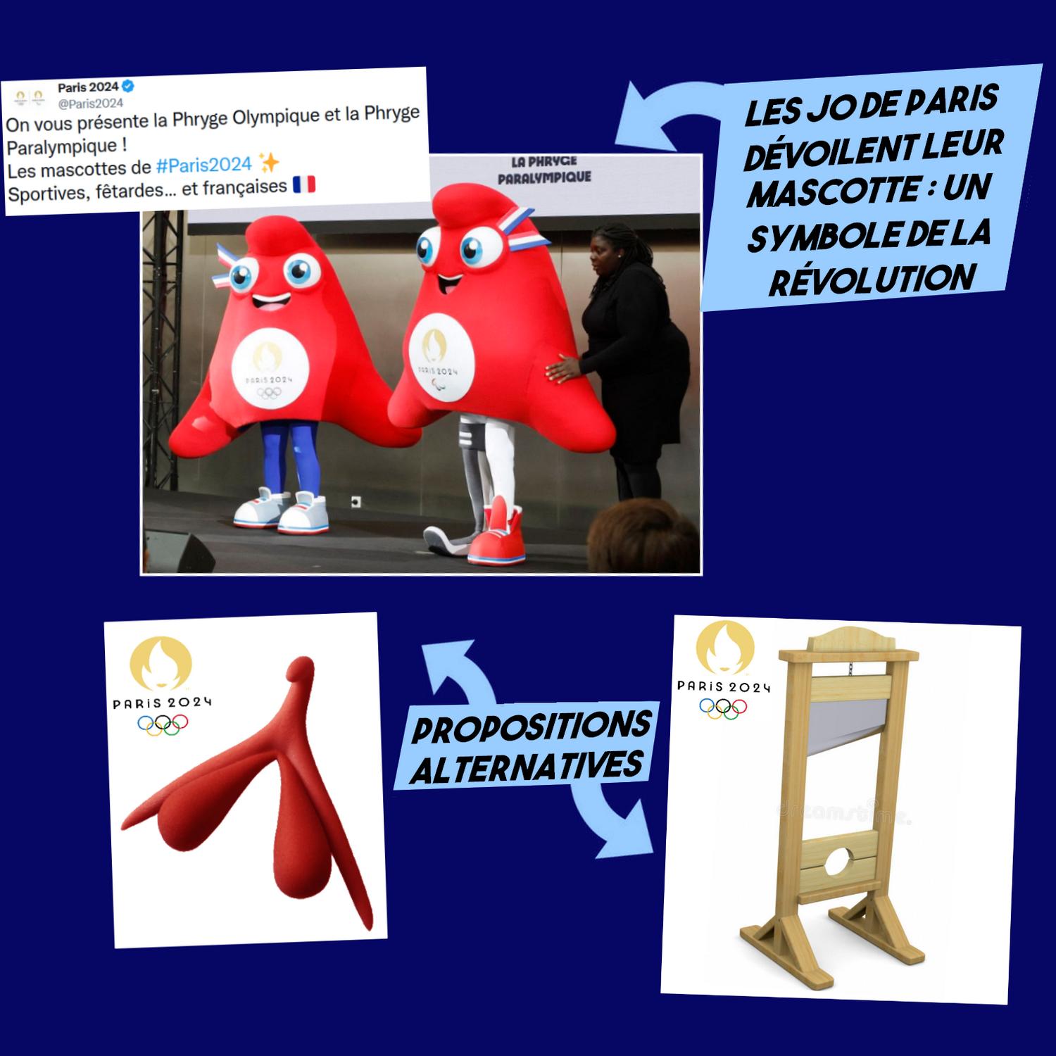 La mascotte des JO de Paris 2024 ? Un symbole révolutionnaire - Contre  Attaque