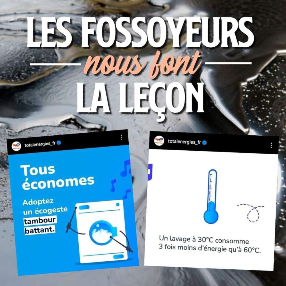 Les fossoyeurs du climat nous font la leçon