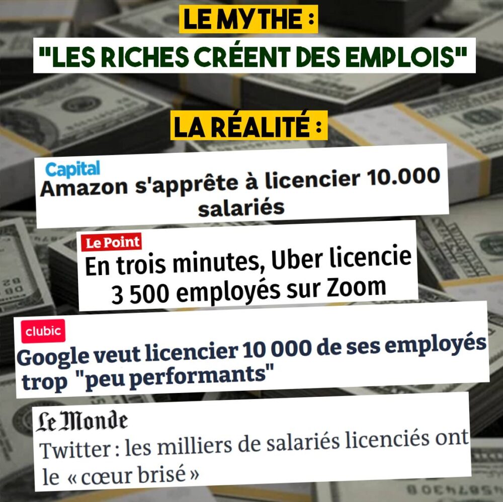 Les milliardaires créent-ils des emplois ?