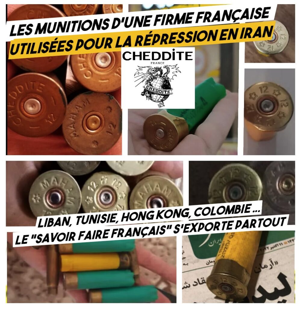 Répression en Iran : des munitions Made In France