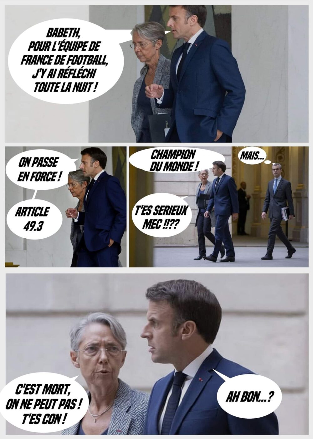 Dur retour à la réalité pour Macron