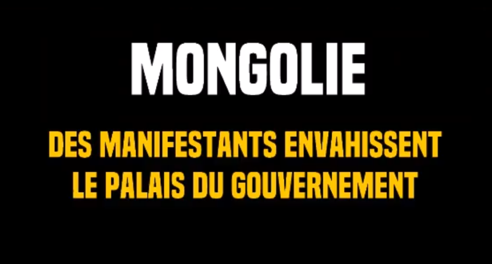 Mongolie : contre la vie chère, le palais du pouvoir envahi
