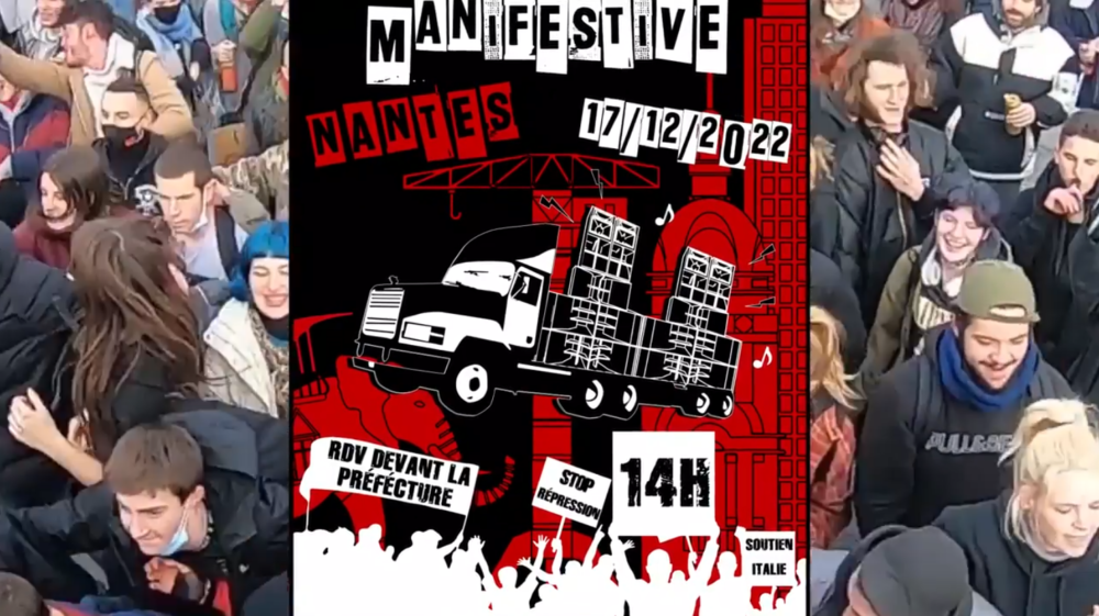Samedi 17 décembre, Nantes : manifestive contre la répression